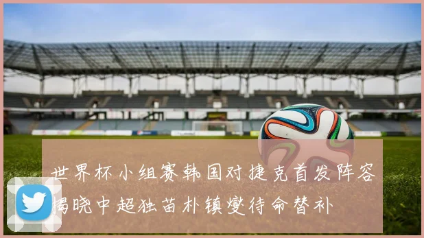 世界杯小组赛韩国对捷克首发阵容揭晓中超独苗朴镇燮待命替补